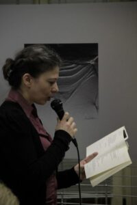 Evento a c. di Cooperativa letteraria, spazio circoscrizione 5, marzo 2013.